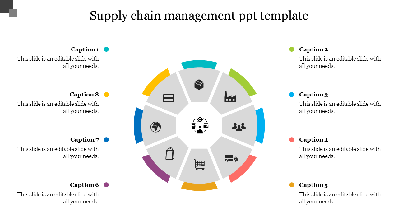Supply Chain Management PPT Template Presentations